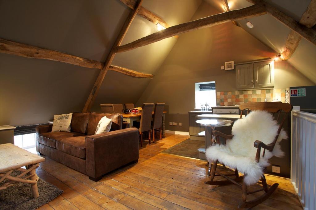 The Kings Arms Hotell Didmarton Rum bild